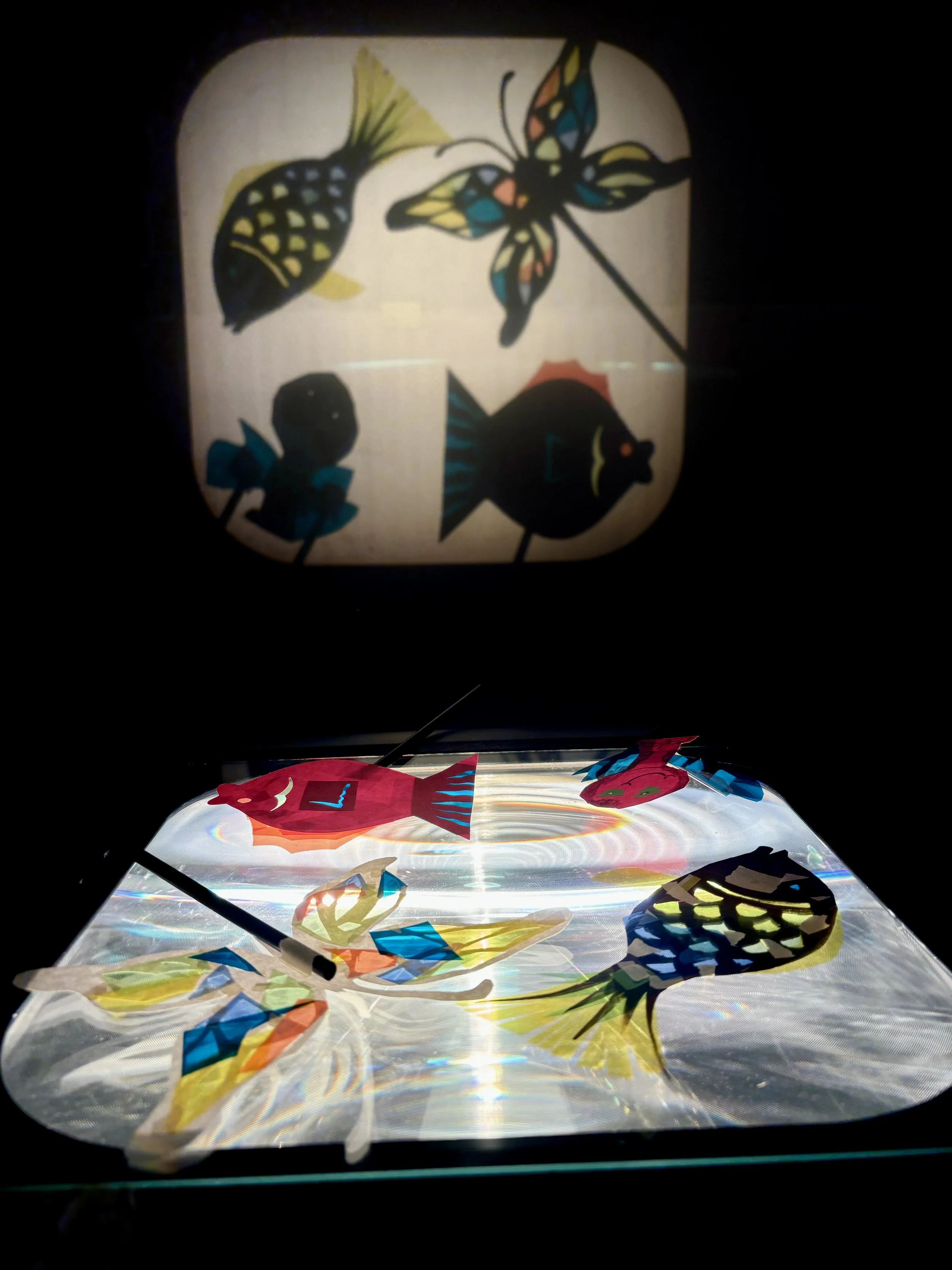 Overhead Projector Shadow Puppetry: Workshop with Cass Bray and
